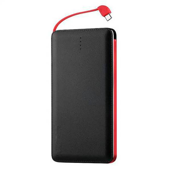 W1008 which 10,000mAh Black Power Bank Built-in Andorid Cable contact with adaptors