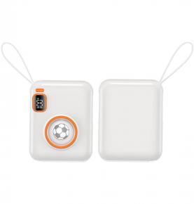 S1032 which 10000mAh Pink football Cute Small Gift PD20W Fast Charge for iPhone and PD22.5W 